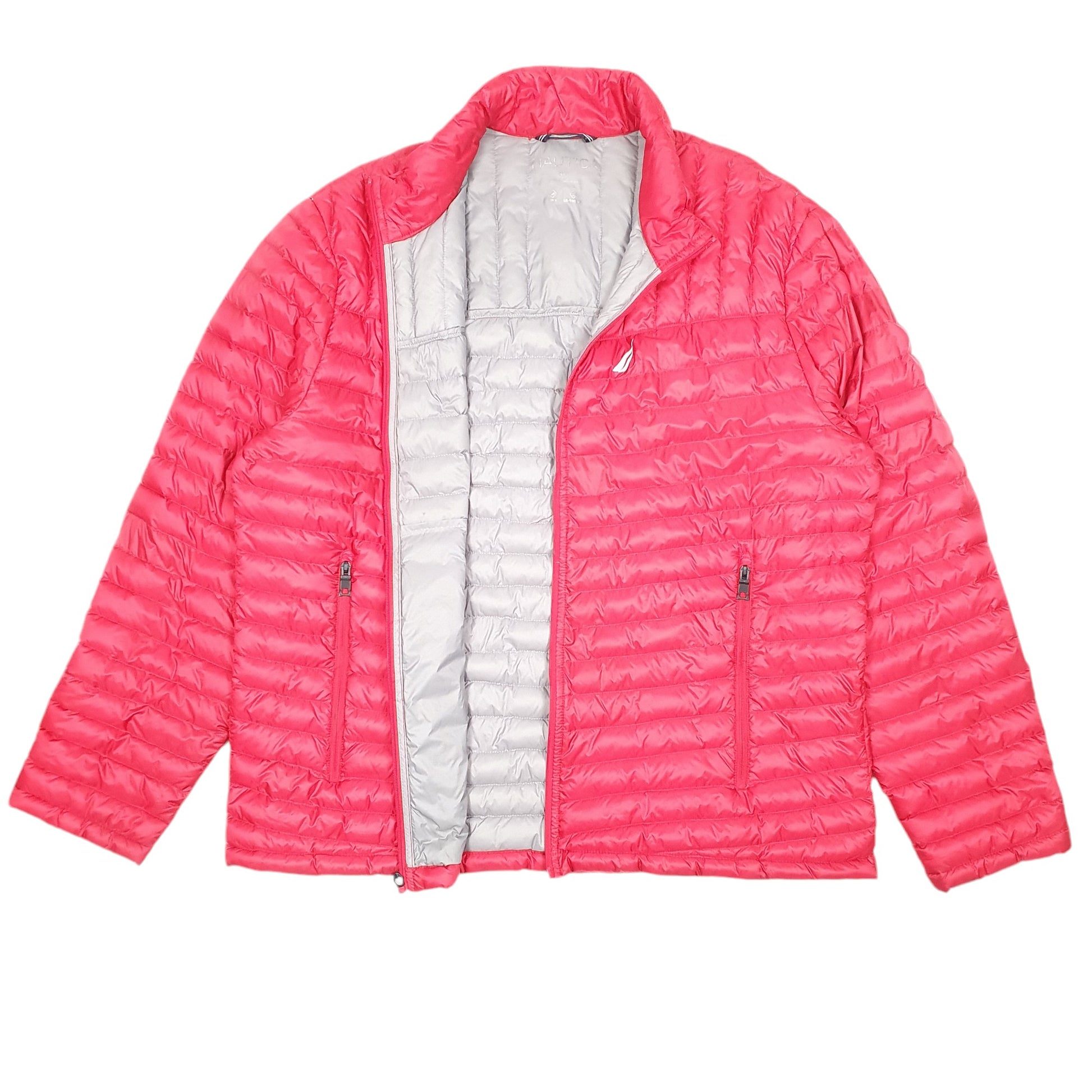 Mens Red Nautica Duck  Coat