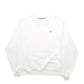 Mens White Champion  Crewneck Jumper