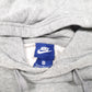 Mens Grey Nike Swoosh Hoodie Jumper
