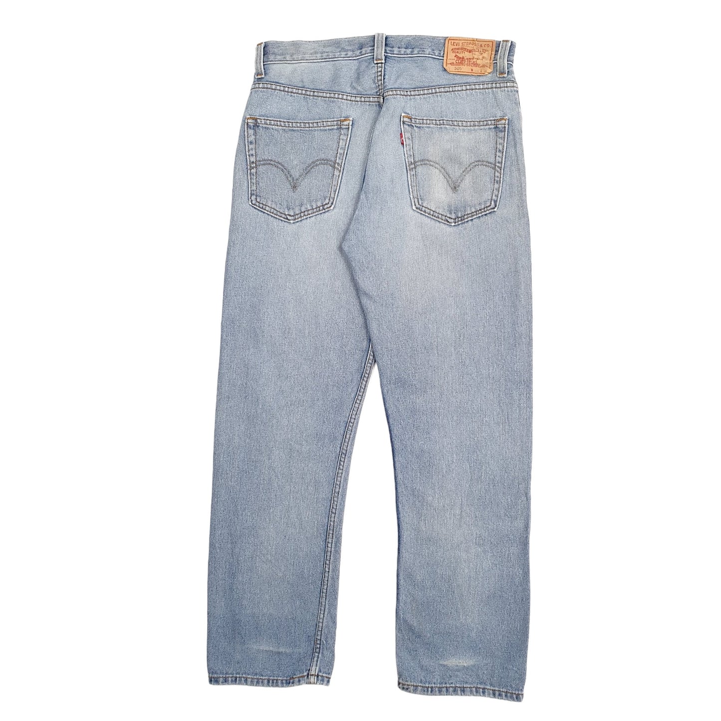 Mens Blue Levis  505 JeansW33 L30