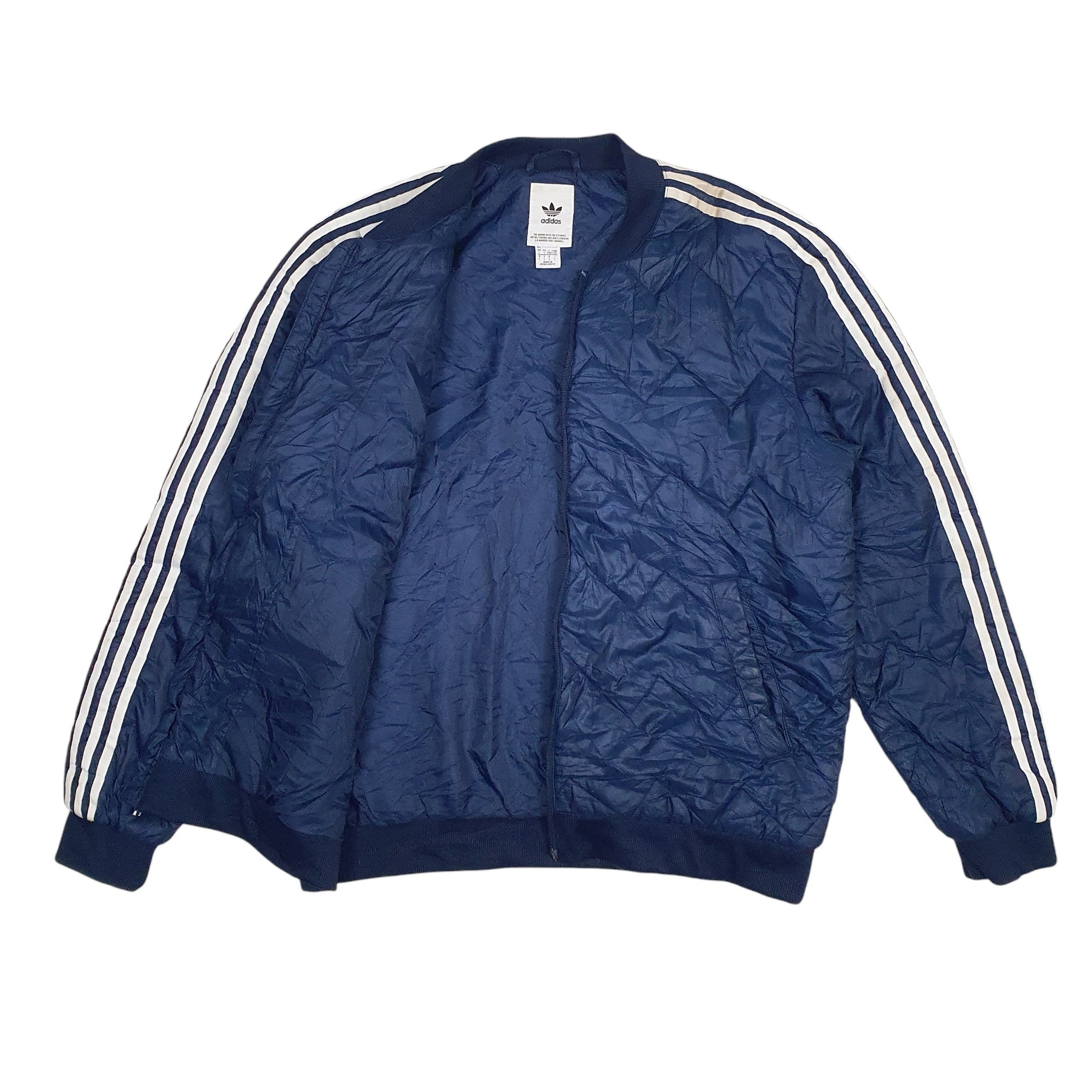 Mens Blue Adidas   Coat
