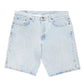 Mens Blue Wrangler Denim Jeans Jorts Relaxed Baggy Denim Shorts