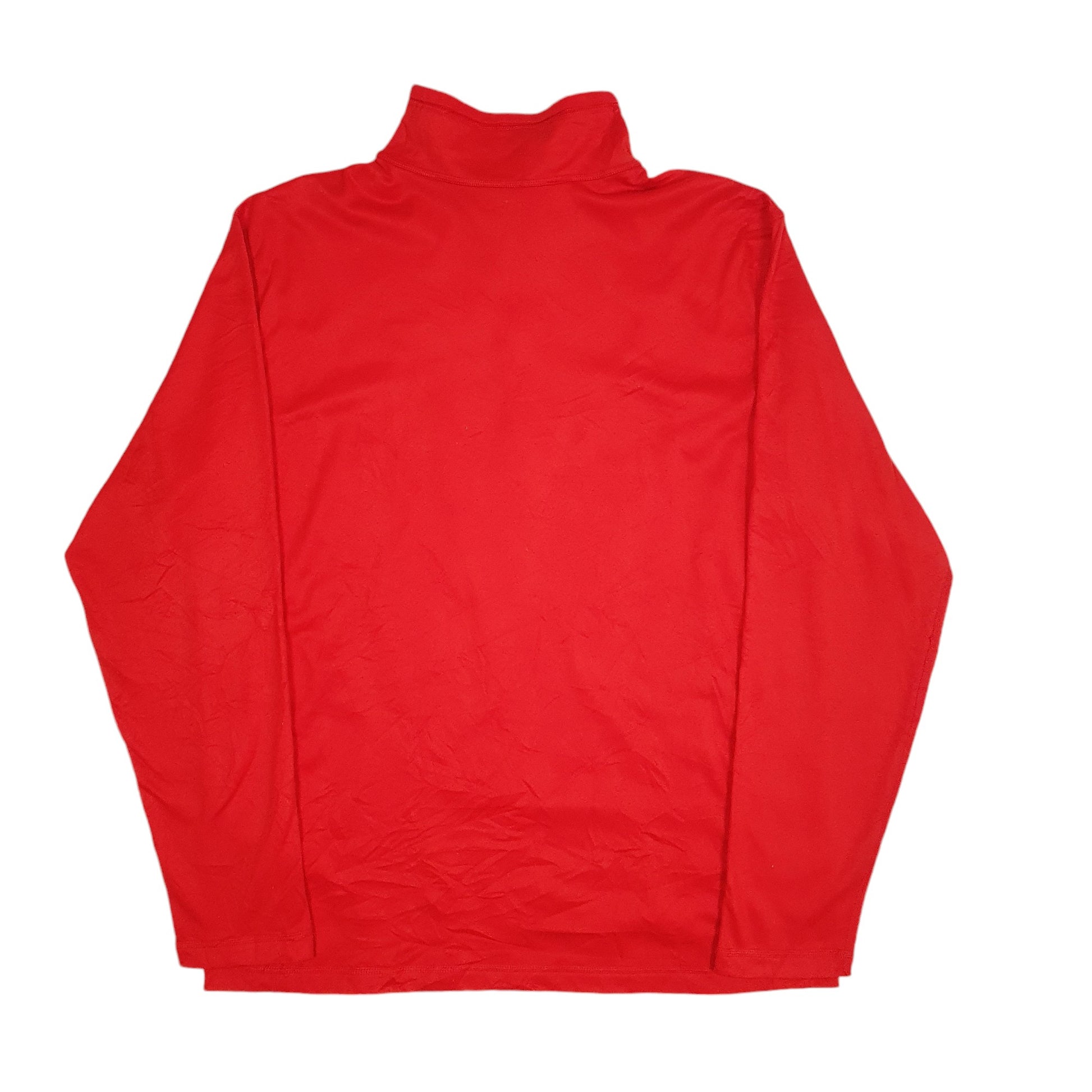 Mens Red The North Face  Quarter Zip Jumper