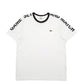 Mens White Lacoste  Short Sleeve T Shirt