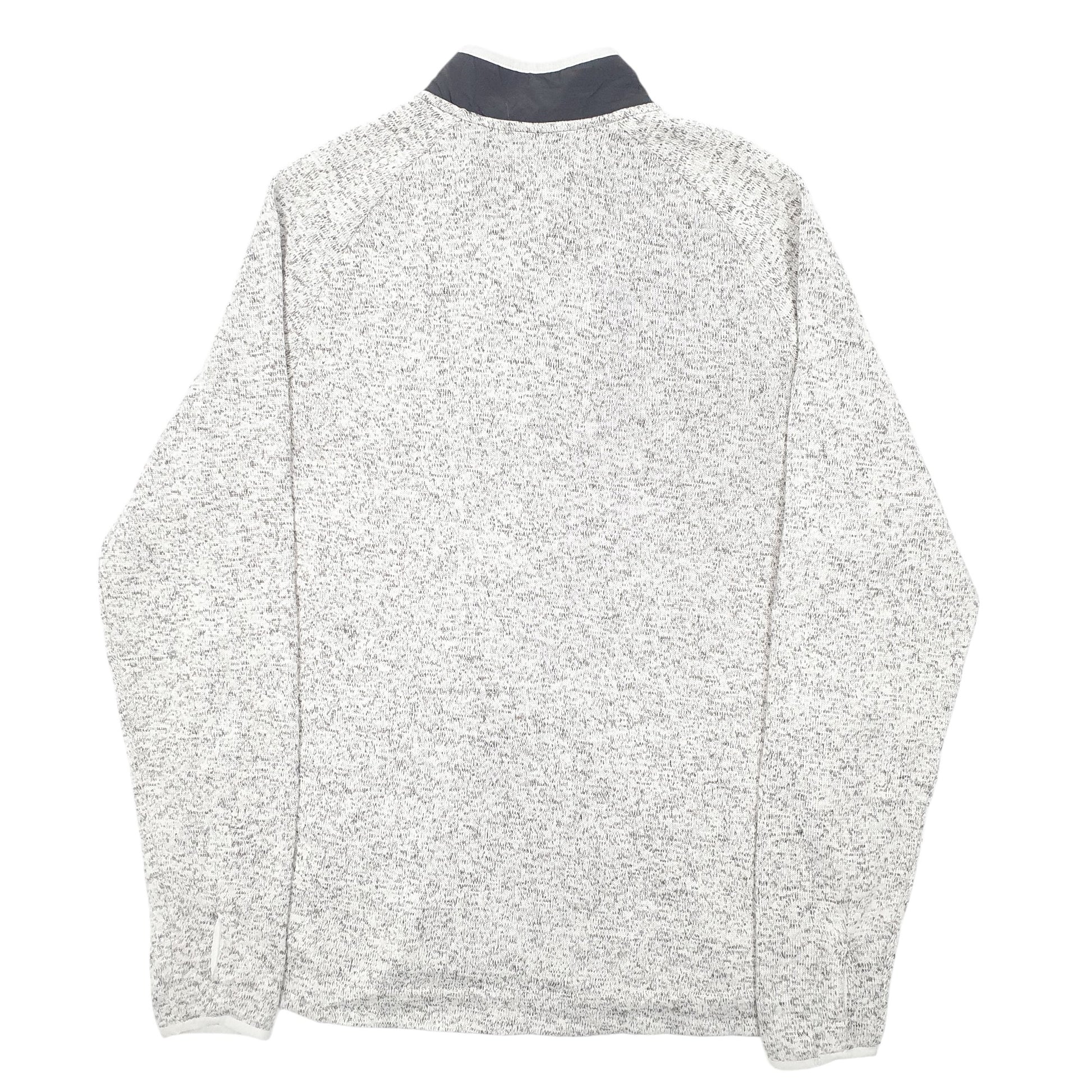 Mens Grey Champion C9 Quarter Zip Jumper