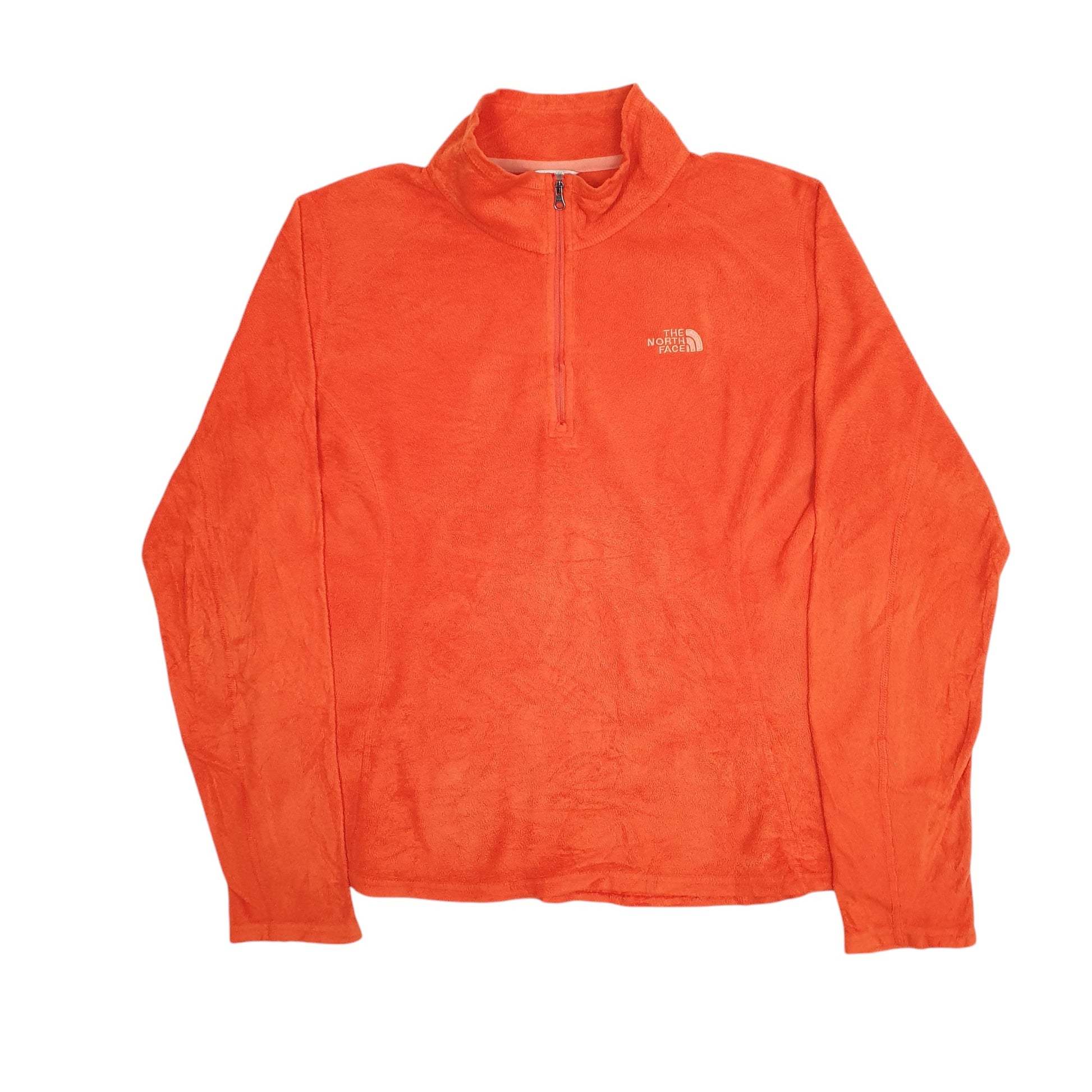 Womens Orange The North Face  Quarter Zip Jumper