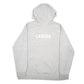 Mens Grey Nike Westview Lacrosse USA Langer Hoodie Jumper