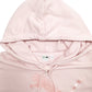 Womens Pink Puma Spellout Hoodie Jumper