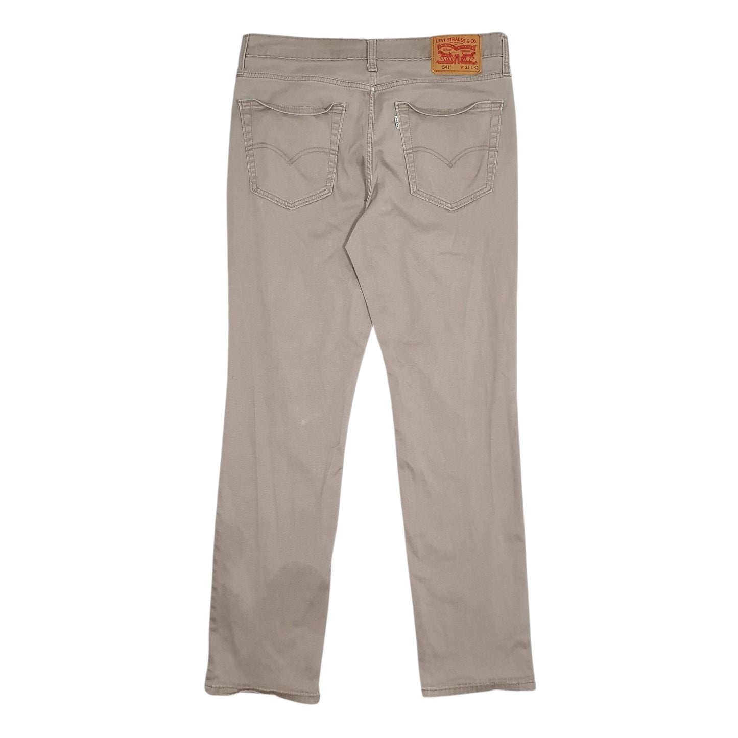 Mens Beige Levis 541 Chino Trousers