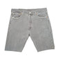 Mens Grey Levis 501 Jorts Denim Shorts