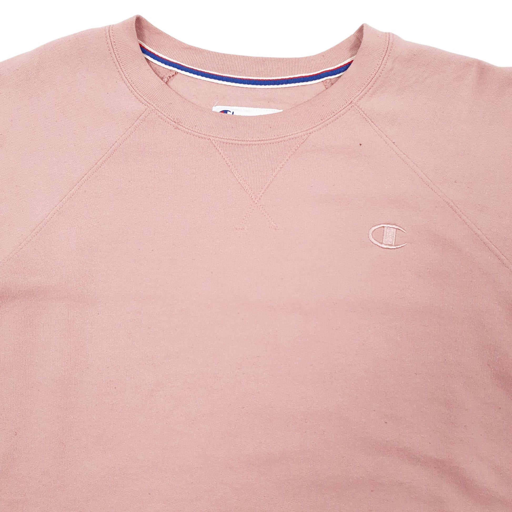 Womens Pink Champion  Crewneck Jumper