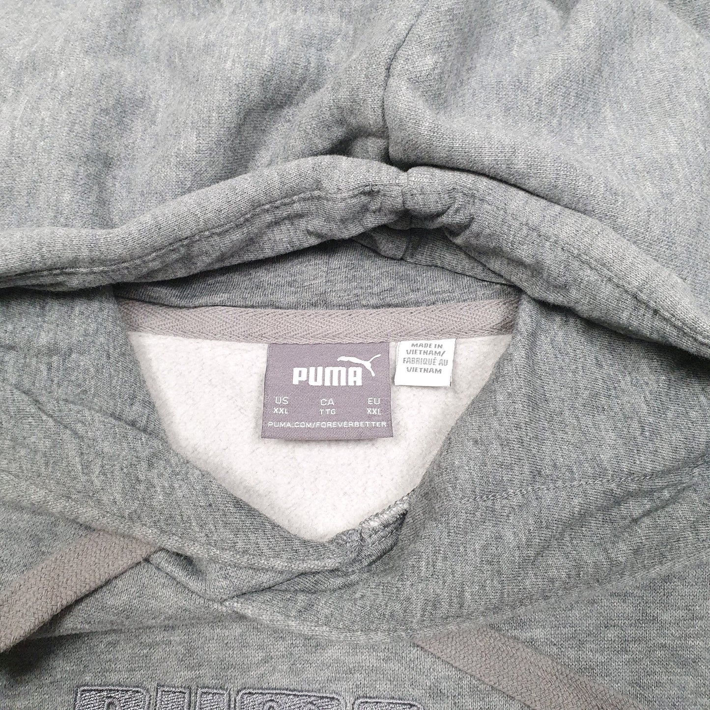 Womens Grey Puma  Hoodie Jumper
