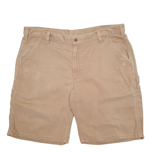 Mens Brown Carhartt Workwear Carpenter Shorts