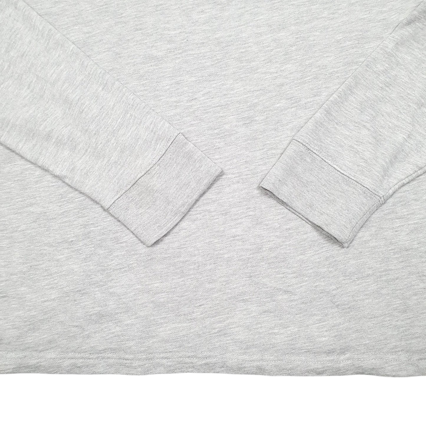 Womens Grey Champion Raglan Quarter Zip Jumper