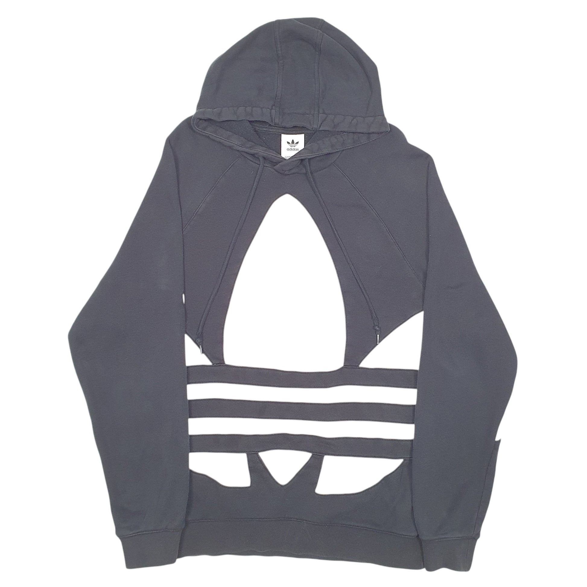 Mens Black Adidas  Hoodie Jumper