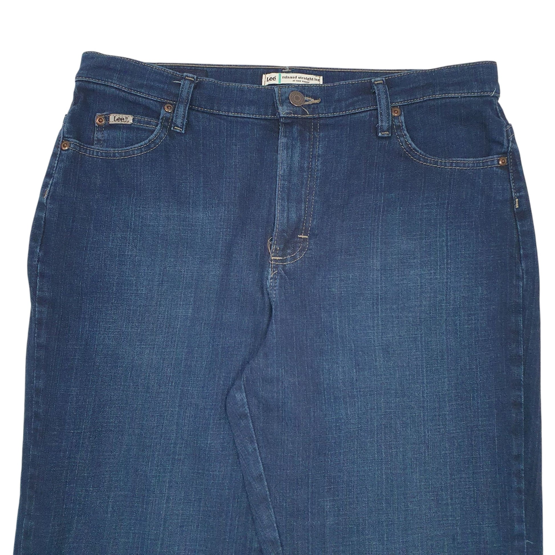 Womens Blue Lee  Relaxed JeansW34 L29