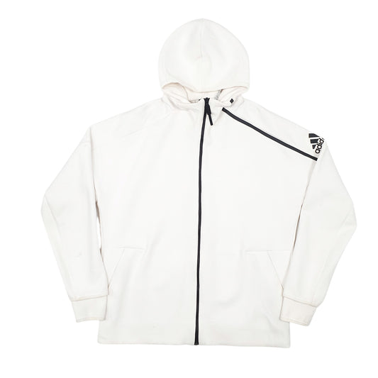 Mens Pink Adidas  Full Zip Jumper