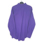 Mens Purple Ralph Lauren Chamois Overshirt Shacket Long Sleeve Shirt