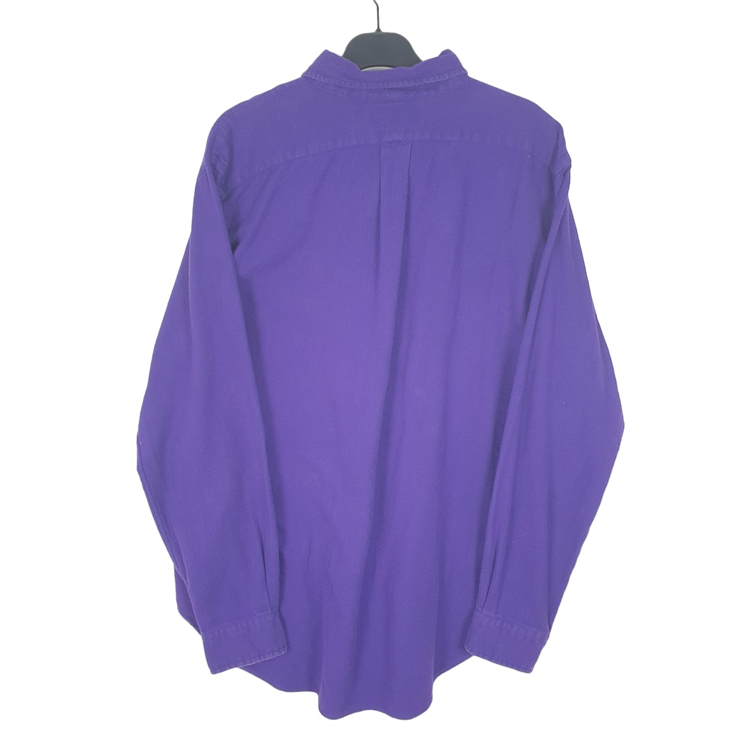 Mens Purple Ralph Lauren Chamois Overshirt Shacket Long Sleeve Shirt