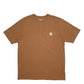 Mens Brown Carhartt  Short Sleeve T Shirt