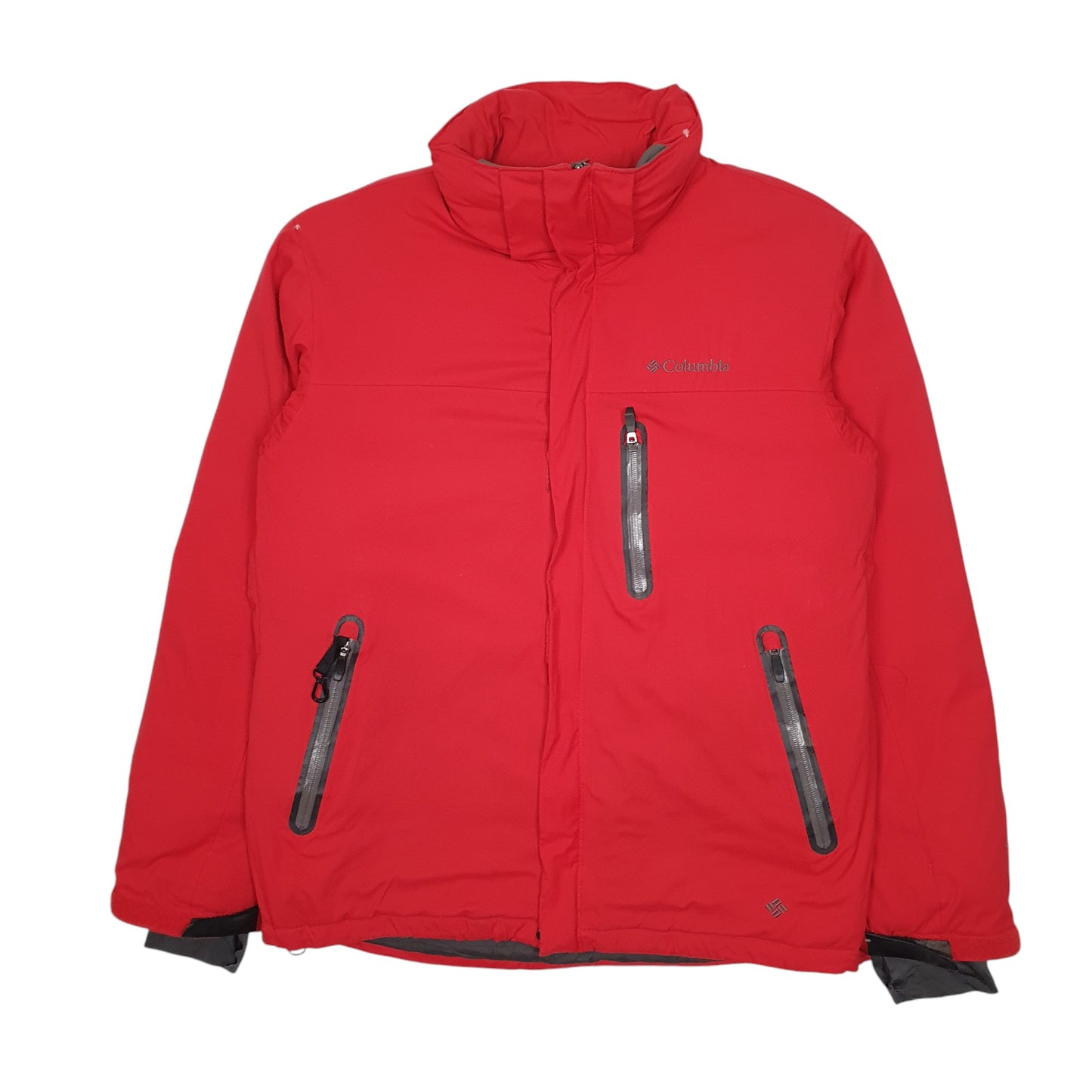 Mens Red Columbia Sportswear Company   Coat