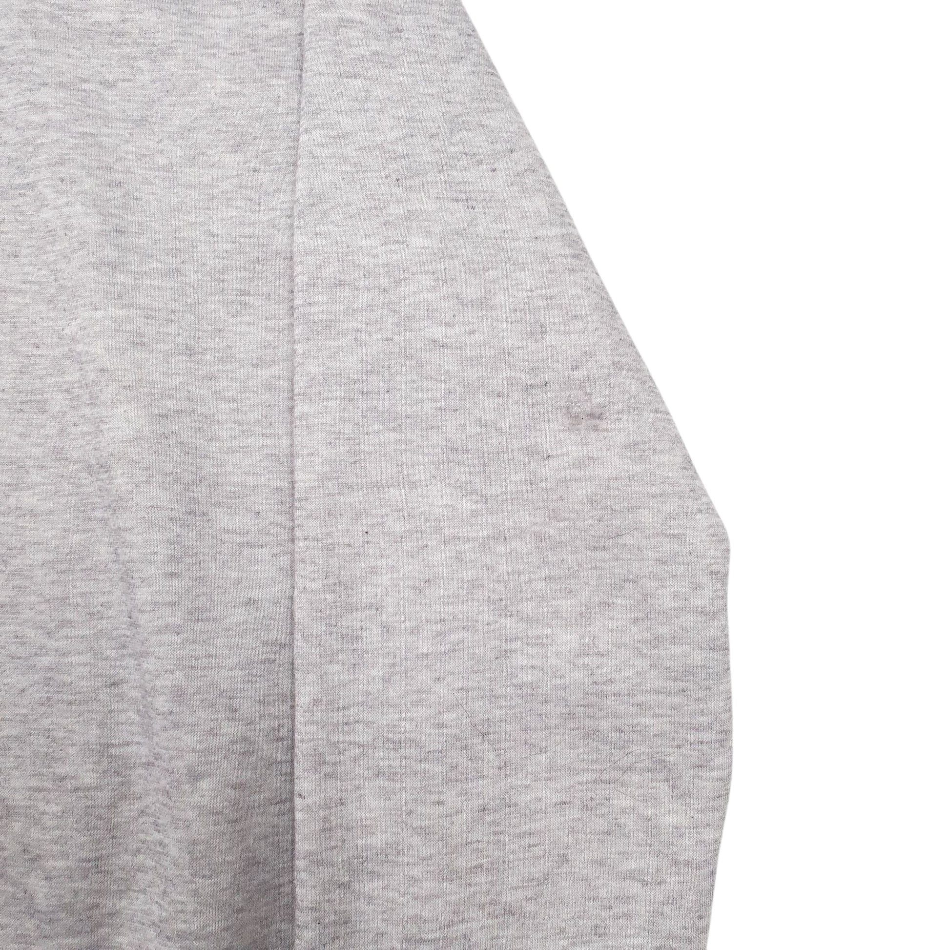 Mens Grey NFL  Quarter Zip Jumper