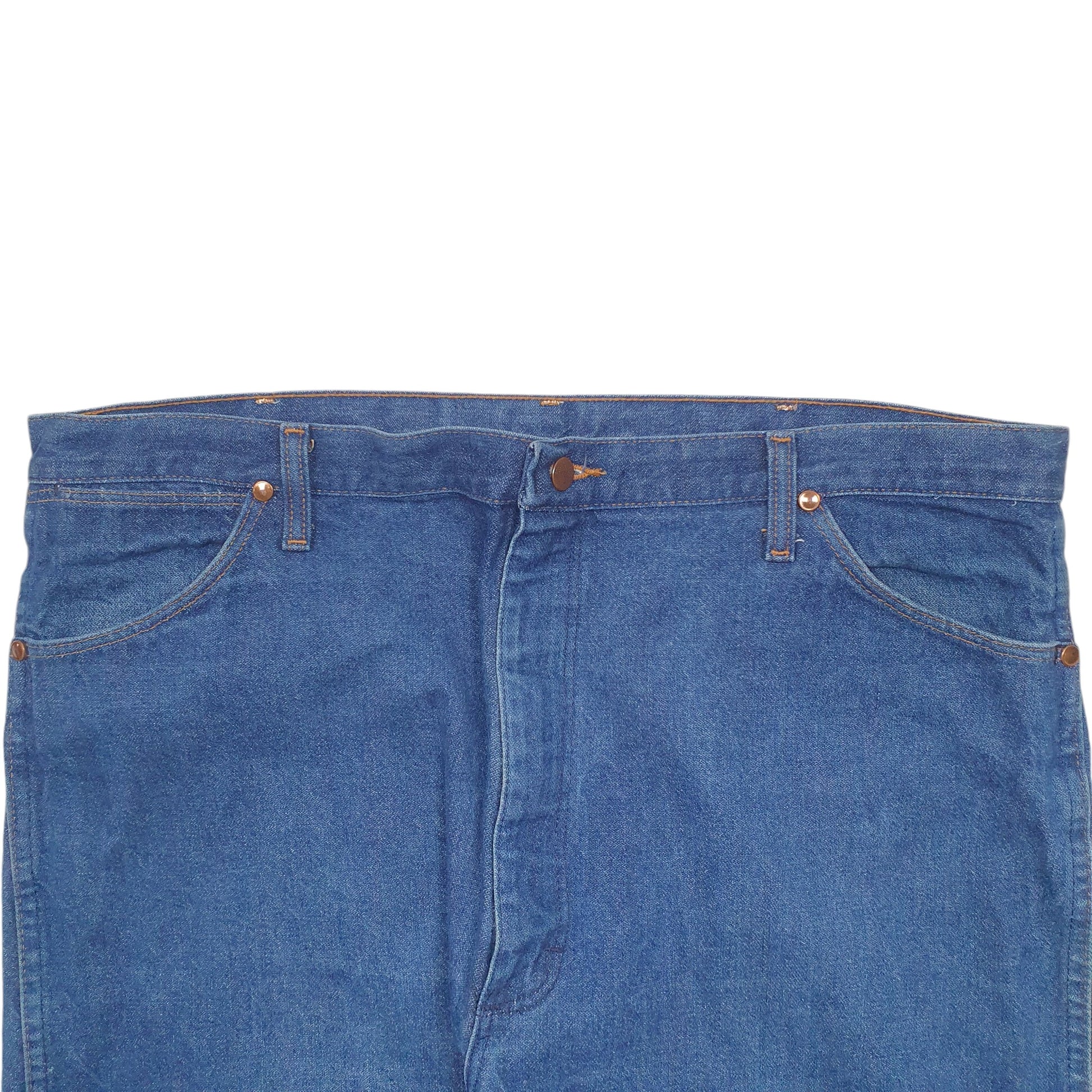 Mens Blue Wrangler Made In USA Vintage 90's Regular JeansW42 L33