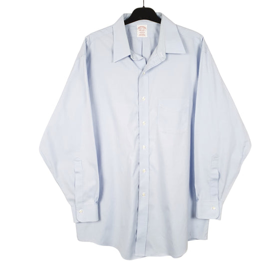 Mens Blue Brooks Brothers Madison Long Sleeve Shirt