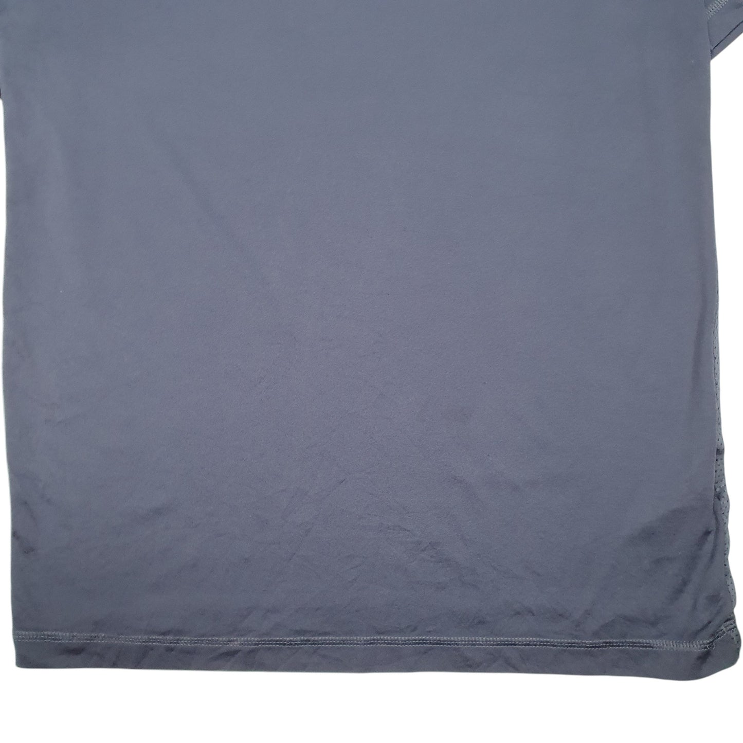 Mens Grey Reebok Active Workout Gym Short Sleeve T Shirt