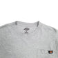 Mens Grey Dickies Pocket Short Sleeve T Shirt