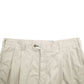 Mens Cream Tommy Hilfiger Double Pleated Chino Trousers