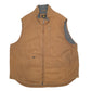 Mens Brown Lee Thermal Lined Crewneck Coat