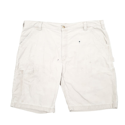 Mens Tan Carhartt Workwear B147 Carpenter Shorts