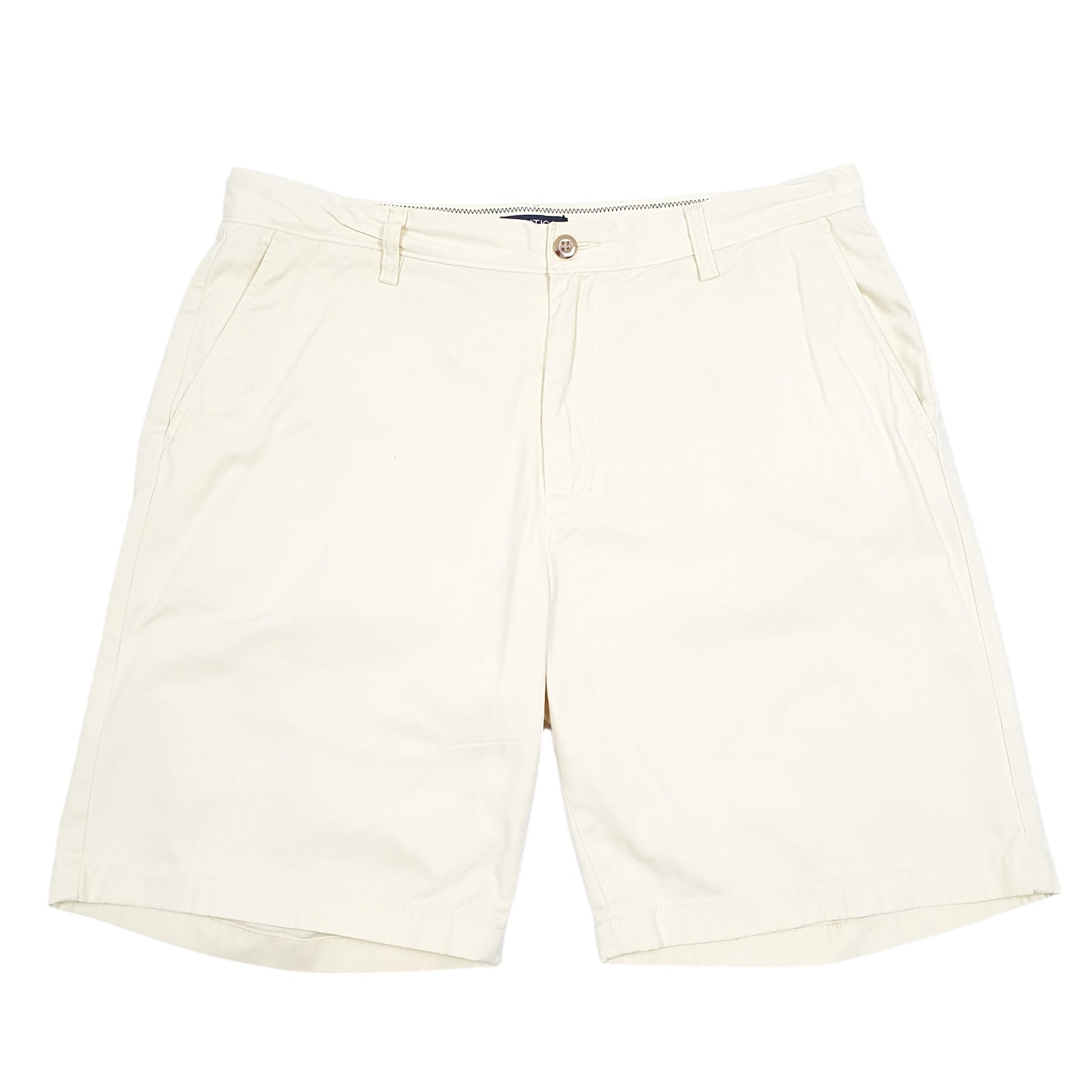 Mens Yellow Nautica Classic Fit Chino Shorts