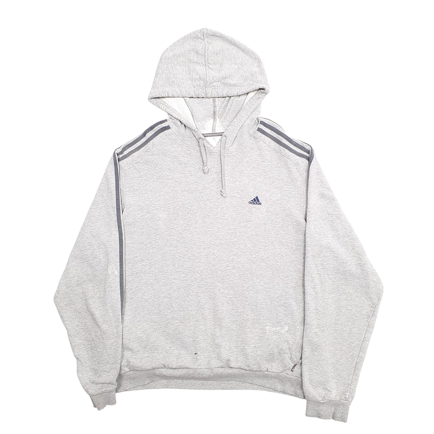 Mens Grey Adidas  Hoodie Jumper