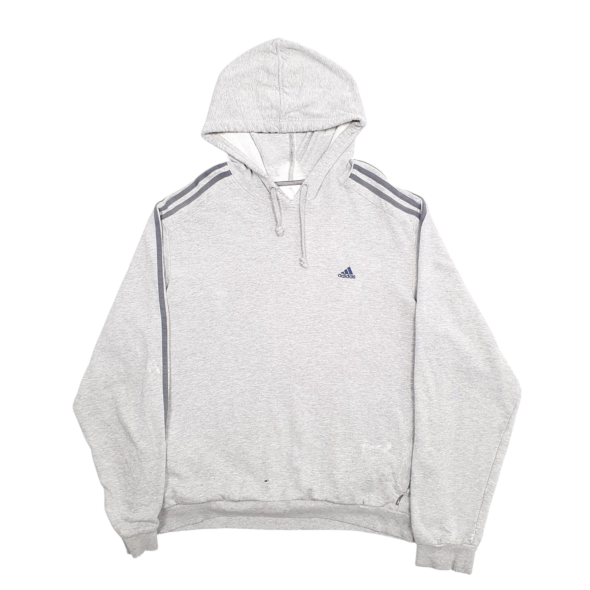 Mens Grey Adidas  Hoodie Jumper