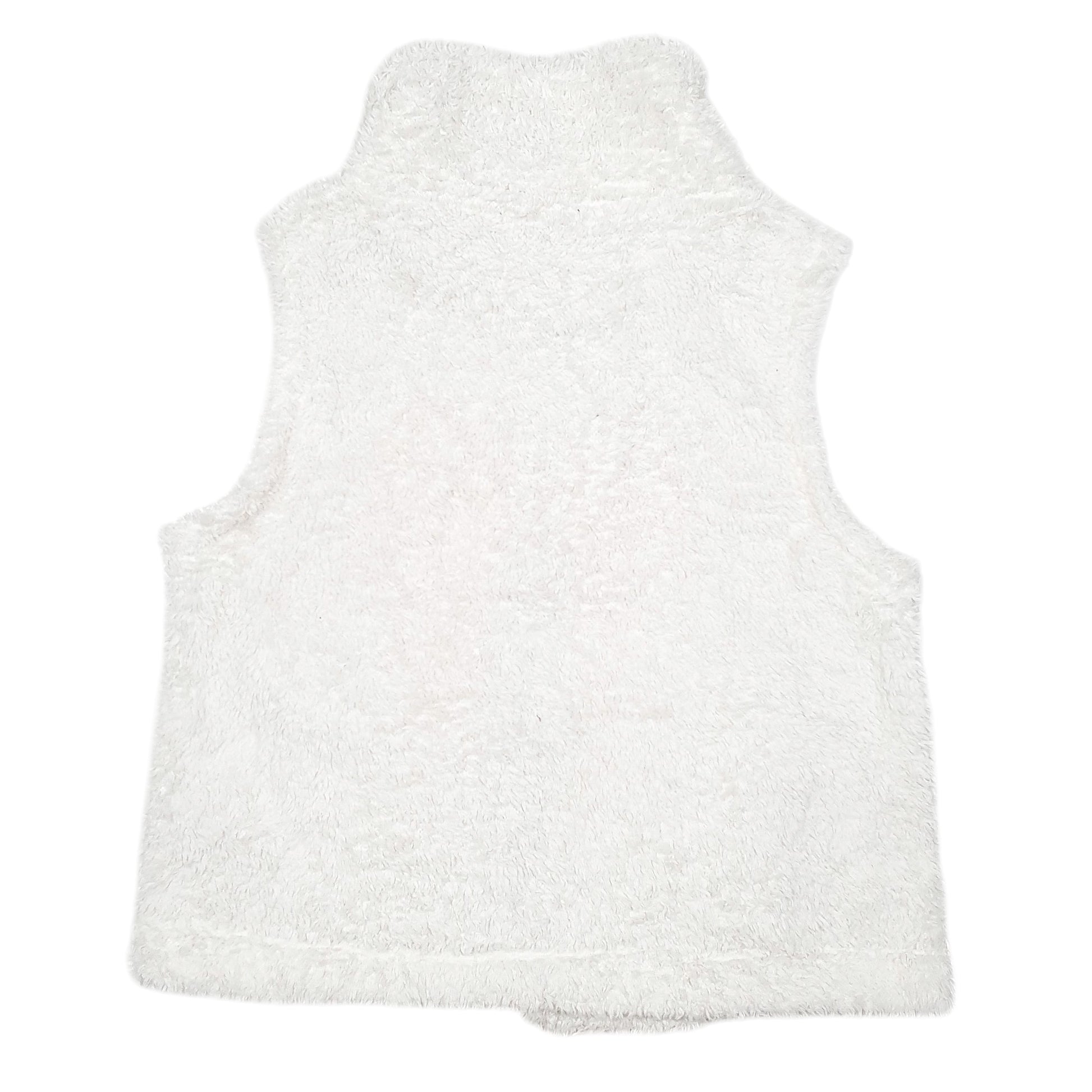 Womens White Tommy Hilfiger Vest Gilet Bodywarmer Full Zip Jumper