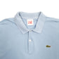 Mens Blue Lacoste Live Short Sleeve Polo Shirt