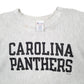 Mens Grey Champion NFL Pro Line Carolina Panthers Vintage 1994 90s Crewneck Jumper