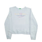 Womens Blue United Colors Of Benetton Romantic Flowers Crewneck Jumper