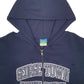 Mens Navy Champion George Town University Spellout Full Zip Jumper
