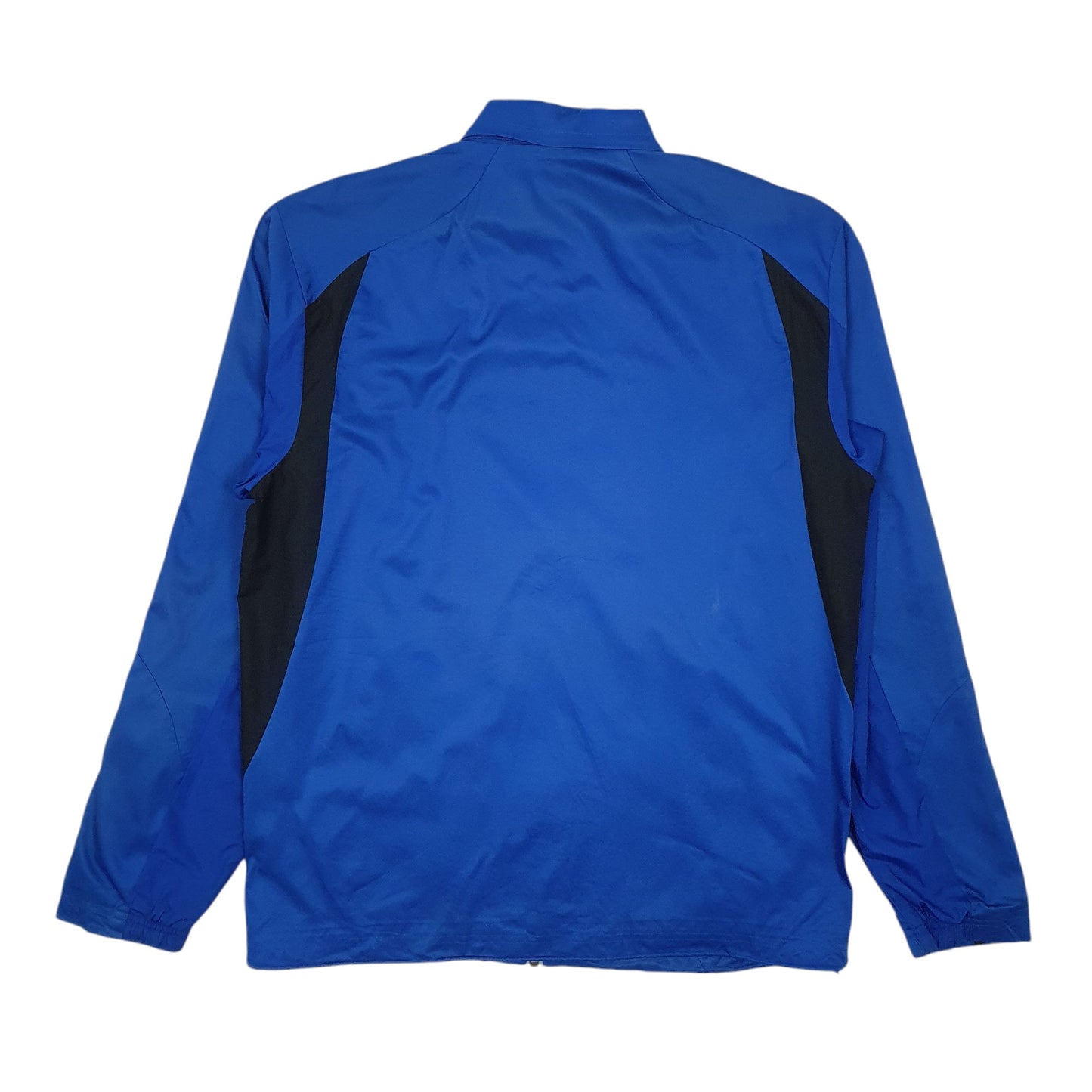 Mens Blue Adidas  Crewneck Coat