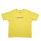 Mens Yellow Tommy Hilfiger Spellout Short Sleeve T Shirt