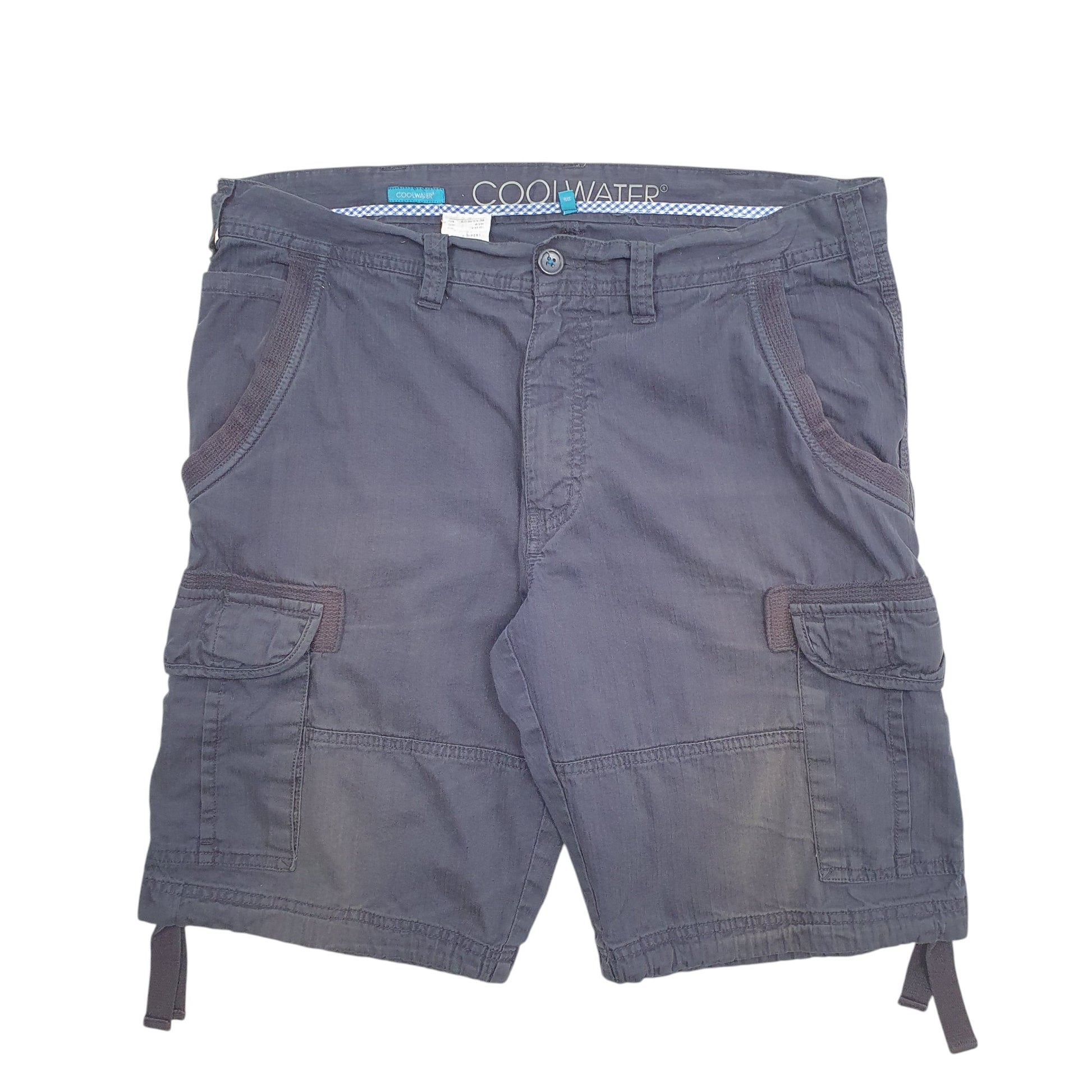 Mens Navy Coolwater  Cargo Shorts