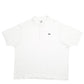 Mens White Lacoste  Short Sleeve Polo Shirt