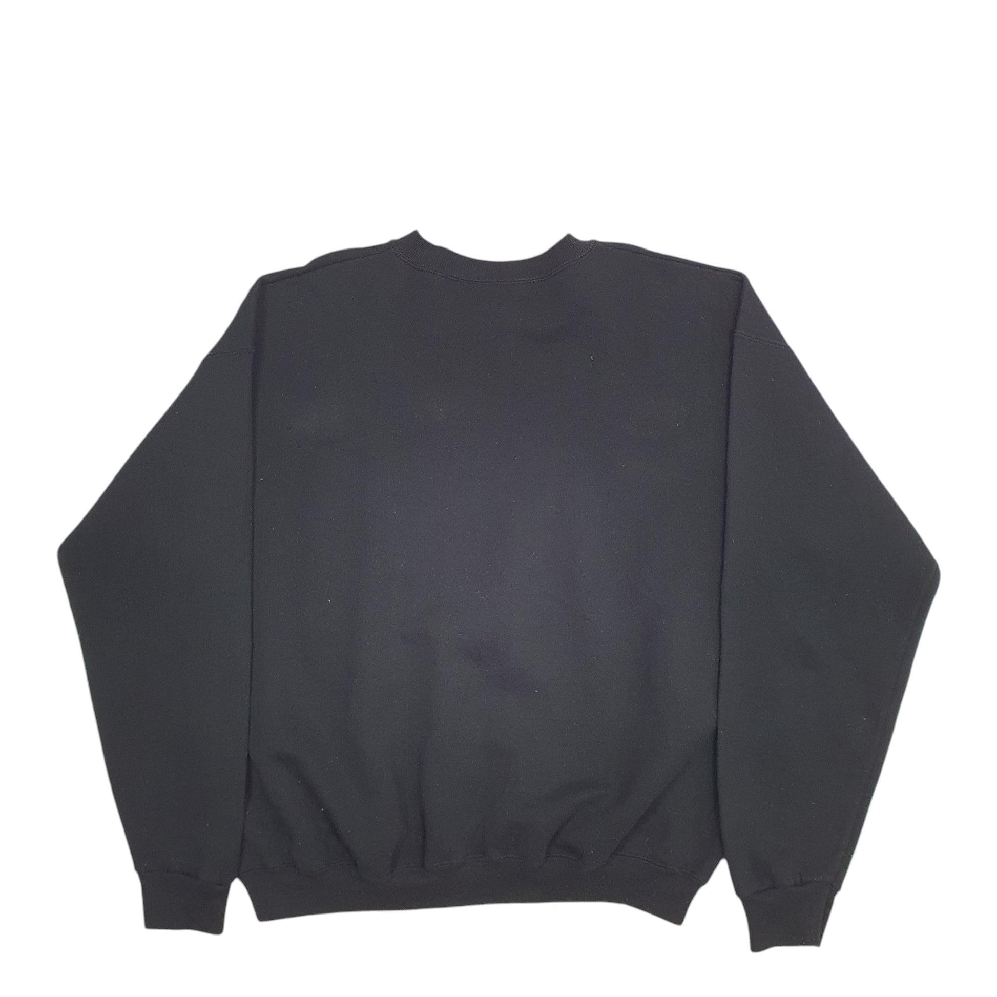 Mens Black Lee  Crewneck Jumper