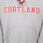 Mens Grey Champion Cortland Red Dragons Hoodie Jumper