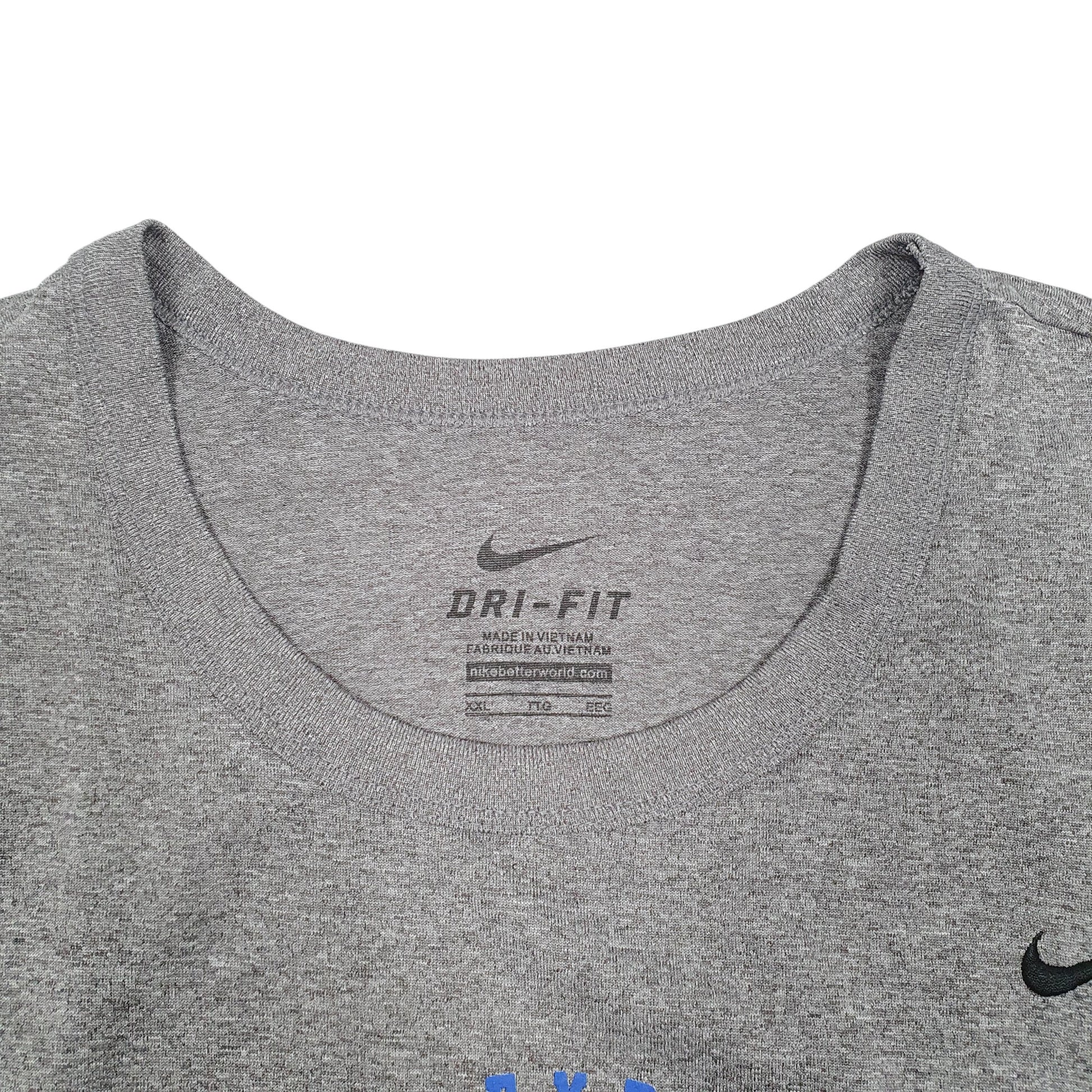 Womens Grey Nike Volleyball Legacy Dri Fit Long Sleeve T Shirt