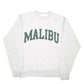 Mens Grey John Galt Malibu  Spellout Crewneck Jumper