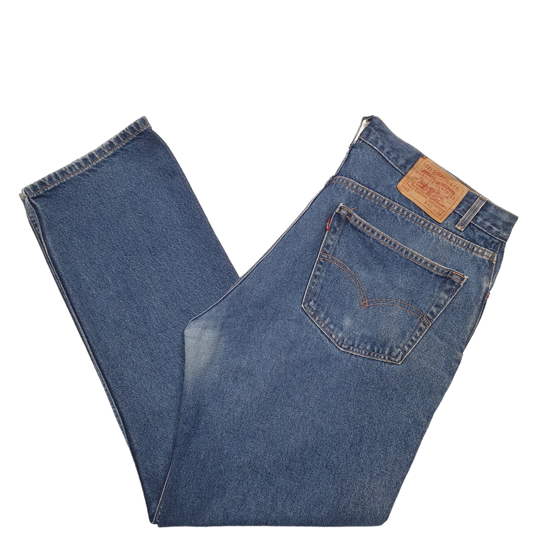 Mens Blue Levis  505 JeansW40 L34